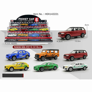 Modèle de voiture de course moulé sous pression à l'échelle <span class=keywords><strong>1</strong></span>:<span class=keywords><strong>43</strong></span> avec support d'affichage en acrylique, voiture de sport en alliage, modèle de voiture d'ingénierie, jouet cadeau pour enfants - Product Image 4