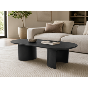 โต๊ะกาแฟสมัยใหม่ 1295 x 685 x 405 ซม. ทำจากไม้ สำหรับเฟอร์นิเจอร์บ้าน - Product Image 1