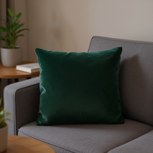 Dark <b>Green</b> 60*60 Dutch <b>Velvet</b> Cojin Pillow Terciopelo Seat Cushion & Pillow - Product Image 3