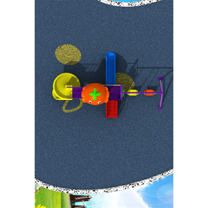 QiaoQiao Bán Buôn Trẻ Em Sân Chơi Ngoài Trời Thiết Bị <span class=keywords><strong>Swing</strong></span> Sets Kids Slides Tùy Chỉnh Lớn Ngoài Trời Nhựa Slides - Product Image 4