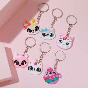 <b>Custom</b> Cheap Rubber Keychain Manufacturers Wholesale Promotion <b>Key</b> <b>Ring</b> Souvenir Birthday Gifts - Product Image 3