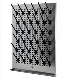 Modern Design Metalen Laboratorium Droogrek Pp Pegboard En Druiprek Voor School Workshop Ziekenhuis Magazijngebruik - Product Image 5