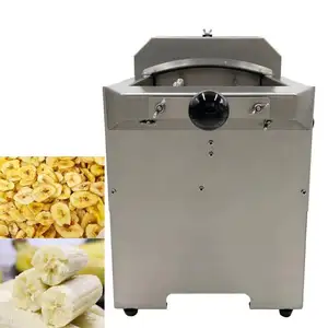 JINDE-XJ01 Automatic Water Machine Slice Dryer 72 w Slicer Making Banana Slices Dried Banana Fruit Slices Dried Fruit Machine
