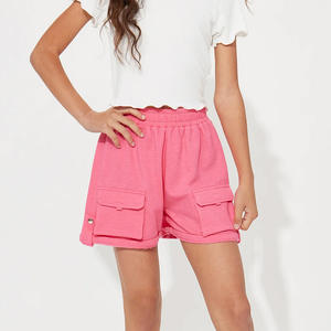 Shorts de Moda para Chicas Jóvenes, Diseño Informal y Divertido, Ajuste Holgado, Tejido Transpirable, Ecológico y de Secado Rápido, Estilo Casual - Product Image 2