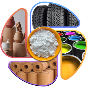ผงดินขาวคุณภาพสูง ผ่านกระบวนการเผาและล้าง สำหรับการเกษตร เซรามิก สี ผลิตภัณฑ์เครื่องสำอาง และการผลิตกระดาษ - Product Image 2