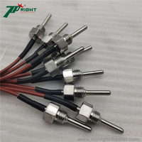 Sensor Pt100 de 5x25 mm con Rosca M12X1.75