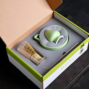 Nuovo Popolare Set Regalo di Tazze per Tè Matcha in Ceramica Stile Moderno Colorato Emode - Product Image 6