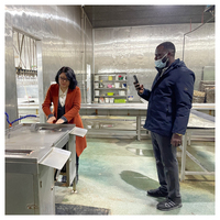 Ligne de production automatique d'abattage de volailles Eruis 300-1000 BPH pour abattoir de poulets