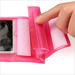 สายคล้องปรับได้หน้าจอสัมผัสอเนกประสงค์ทำจากพีวีซีลอยน้ำได้กระเป๋าใส่<span class=keywords><strong>โทรศัพท์</strong></span>มือถือสำหรับว่ายน้ำดำน้ำทนทาน - Product Image 2