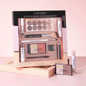Set <span class=keywords><strong>de</strong></span> Cosméticos Populares HANDAIYAN <span class=keywords><strong>para</strong></span> <span class=keywords><strong>Principiantes</strong></span>, Lápiz Labial, Sombra <span class=keywords><strong>de</strong></span> Ojos, Delineador <span class=keywords><strong>de</strong></span> Ojos, Set <span class=keywords><strong>de</strong></span> <span class=keywords><strong>Maquillaje</strong></span> <span class=keywords><strong>de</strong></span> 11 Piezas - Product Image 1