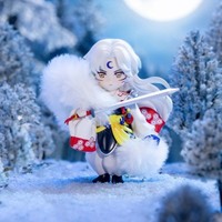 Figurines officielles POP MART Inuyasha : Le Voyage de Sengoku - Jouets d'art de collection pour la décoration intérieure