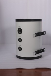 Tanque de agua de 30L -100L montado en la pared, sistema combinado de acero inoxidable DHW y tanque amortiguador, bomba de calor de agua - Product Image 3