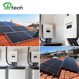 Sistema Solar Híbrido de 5KW, 6.5KW, 7KW, 10KW con MPPT y Baterías de Litio Montadas en Rack - Product Image 5