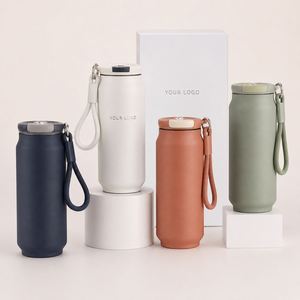 Wholesale New Color Stainless Steel Double-layer Vacuum Cola Can Cup Insulated Water Bottle Lid Handle BPA Free Leak-Proof - Product Image 1