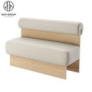 Taille personnalisée nordique moderne couleur crème belle <span class=keywords><strong>pizza</strong></span> restauration rapide restaurant salle à manger stand canapé café stand - Product Image 1