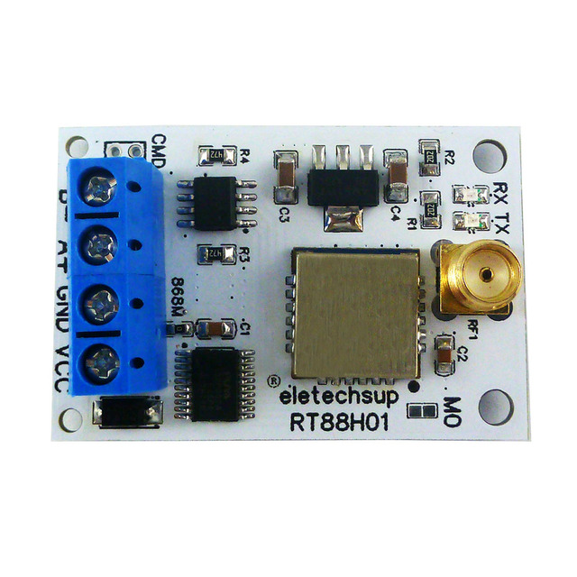 VHF/UHF Radio Modem RS485 Lora GFSK Wireless Transceiver 22DBM 433M 868M Transmitter and Receiver Module