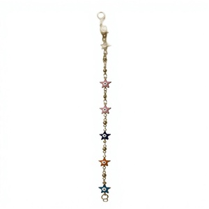 Bracelet en acier inoxydable plaqué pierres de zircon imitation perle DAFNI BIG PAZAR - Cadeau tendance fabriqué à Istanbul - Product Image 1
