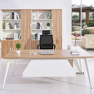 Mingmeng家具高品質MDFオフィスデスクモダンエグゼクティブオフィステーブルモダン