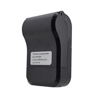 Mini imprimante thermique Portable 58mm, imprimante de reçus POS à dents bleues