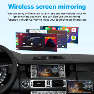 Joyeauto 2008-2012 Land Rover Wireless CarPlay <span class=keywords><strong>Android</strong></span> Auto DVD เชื่อมต่อ USB กล้องมิลเลอร์ AHD - Product Image 6