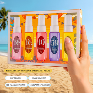 Set de 5 Mini Perfumes Corporales en Spray con Aroma Frutal para Mujer, Fragancia Brasileña - Product Image 2