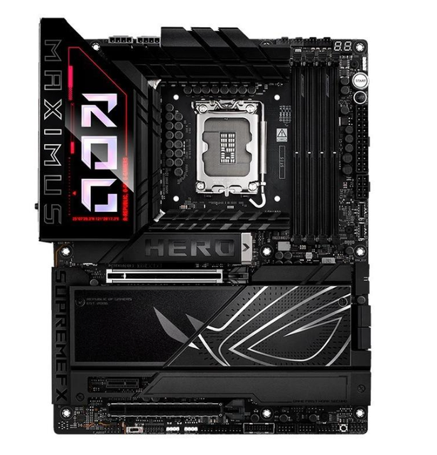 New Desktop a SUS ROG MAXIMUS Z890 Hero ATX Gaming Motherboard-Intel LGA 1851 DDR5 7200MHz+ PCIe 5.0 Thunderbolt 4 Wi-Fi 7