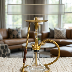 MR EDS Hookah Mr EDS E14 DIAMOND Ensemble Chicha Classique en Acier Inoxydable Narghile MR EDS <span class=keywords><strong>Tige</strong></span> de Chicha - Product Image 1