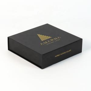 Luxury Custom Logo Circle Style Black Cardboard Recycled Materials Eco-Friendly Magnetic Gift Box Laminated Cosmetic Packaging - Product Image 2