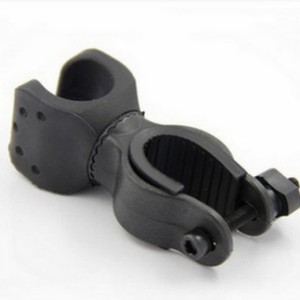 ที่ยึดไฟจักรยานแบบหมุนได้ 360 องศา รูปตัวยู พร้อมคลิปยางปรับได้ สำหรับไฟฉาย ใช้กับจักรยาน - Product Image 3