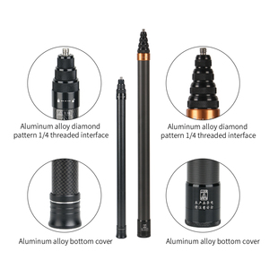 Cây gậy nối dài bằng chất liệu sợi carbon, gậy cầm tay, gậy selfie điện thoại di động, <span class=keywords><strong>monopod</strong></span> cho máy ảnh điện thoại di động chụp ảnh - Product Image 3