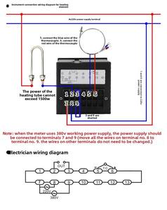 डिजिटल डिस्प्ले तापमान नियंत्रक स्विच TEL96-9001 ए 220v/380v सार्वभौमिक यांत्रिक नॉब समायोज्य थर्मोस्टेट - Product Image 6