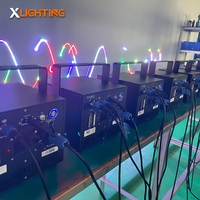 Lumière laser DMX 512, projecteur laser pour mariage, 1W, 2W, 3W, 5W, 10W