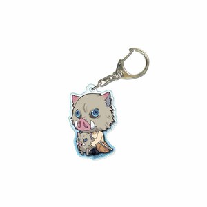 Populaire 27 conceptions Anime démon tueur thème porte-clés personnaliser logo acrylique dessin animé motif voiture sac à dos cadeau porte-clés - Product Image 5