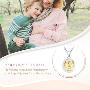Changda Angel Chime Bola ciondolo armonia palle <span class=keywords><strong>collana</strong></span> amore materno angelo carillon Caller <span class=keywords><strong>collana</strong></span> per donna - Product Image 6