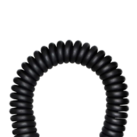 HDMI-Spiral kabel 270 Grad Aufwärts winkel HDMI-Stecker auf HDMI-Stecker Spiral kabel Unterstützung 4K/60HZ für Kamera-Monitor-Computer