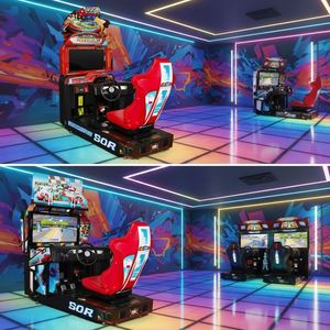 Three Screen Racing Simulator Driving Cockpit Professional Gaming Chair Motion Platform <b>Arcade</b> Equipment Race Car - Product Image 1
