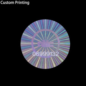 Tùy Chỉnh In Holographic Tote Dập Lá Ijazah Nối Tiếp Ban Đầu Số Logo Thương Hiệu Tên Ba Chiều <span class=keywords><strong>3D</strong></span> <span class=keywords><strong>Laser</strong></span> Lá Nhãn Dán Nhãn - Product Image 3