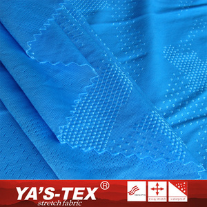 <strong>Nylon</strong> Spandex Jacquard <strong>Warp</strong> <strong>Knitting</strong> <strong>Fabric</strong> 4-Way Elastic Breathable and Soft for Girls' Activewear and Sportswear Dresses - Product Image 3