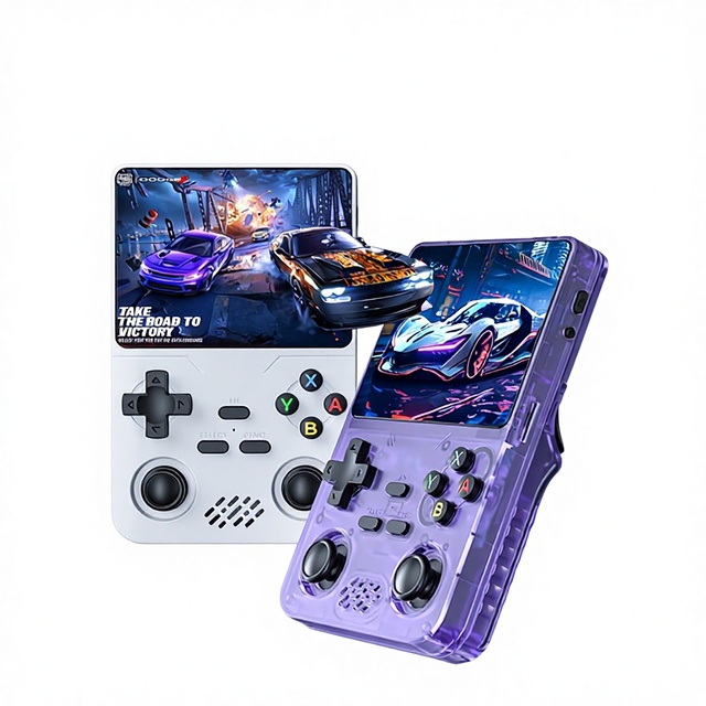 Cross-border RX6S Open Source Quad-core Linux Handheld Mini Portable PSP Game Console HD Dual Rocker for Arcade RPG Wholesale