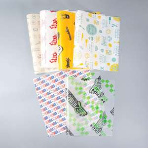 Papel de Panadería Antigrasa de 8x8 para Envolver Alimentos, Galletas, Pizza, Hamburguesas y Queso, Libre de PFAS - Product Image 2