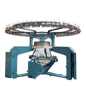 Máquina de Tejer Circular de Alta Calidad, Tejido Interlock de Doble Jersey Automático, Motor de Núcleo Confiable de Taiwán con Rodamientos - Product Image 1