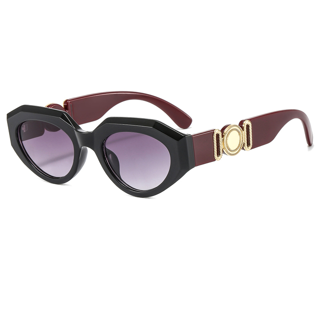 Europe and the United States Fashion Large Frame Sunglasses Street Women Fashion Sunglasses Temperament Glasses