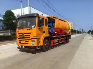 รถดูดสิ่งปฏิกูล Dongfeng 6x4 ราคาประหยัด พร้อมเครื่องยนต์เสริม ระบบหมุนเวียนน้ำ และปั๊มสุญญากาศ สำหรับงานขุดลอกและขนส่งกากตะกอนในเขตเทศบาล - Product Image 2