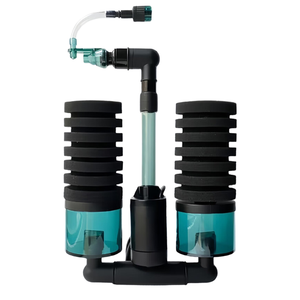 Qanvee USB 전기 수족관 물고기 탱크 필터 스폰지 (물 공기 펌프 포함) 생화학 스폰지 교체 DD-100A DD-200A - Product Image 1