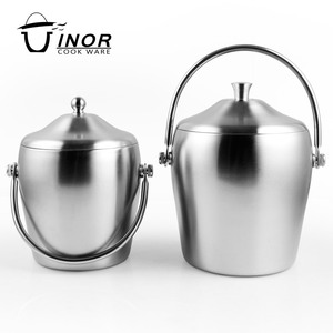 Small <strong>Silver</strong> Round Standing Barrel Cola <strong>Ice</strong> <strong>Bucket</strong> From China - Product Image 6