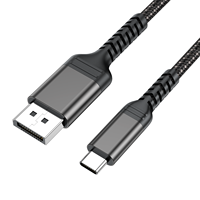 Câble USB-C vers DisplayPort 4K 30Hz pour Ordinateur, Téléviseur, Caméra, Tablette, Projecteur