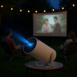 Mini <b>Projector</b> 1080p Wifi Portable Home Theater Cinema Outdoor Use - Product Image 3