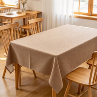 Nappe rectangulaire en polyester texturé imprimé à rayures, lavable et personnalisable, pour la maison, l'hôtel et les événements de mariage