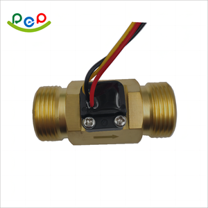 Độ chính xác cao G1/2 G3/4 inch dòng Turbine mét cảm biến thép không gỉ <span class=keywords><strong>Brass</strong></span> loại mức chất lỏng lưu lượng kế tốc độ dòng chảy - Product Image 2