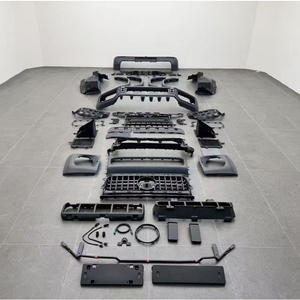 Kit carrosserie complet de haute qualité AMG style W464 W465 G63, noir brillant/aspect carbone, remplacement pour Classe G W464 - Product Image 4